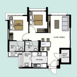 Blk 105A Depot Heights (Bukit Merah), HDB 3 Rooms #589157201